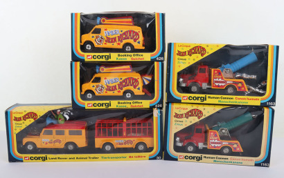 Corgi Toys Pinder Jean Richard Circus Models