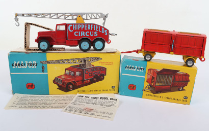 Vintage Corgi Major Toy 1121 Chipperfields Circus Crane Truck