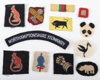 British Armoured Regiments / Divisions Cloth Insignia