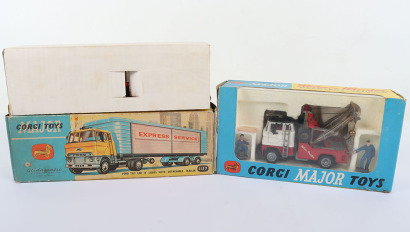 Two Corgi Major Toys Commercial Vehicles