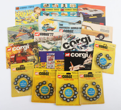 A Collection Vintage Corgi Catalogues
