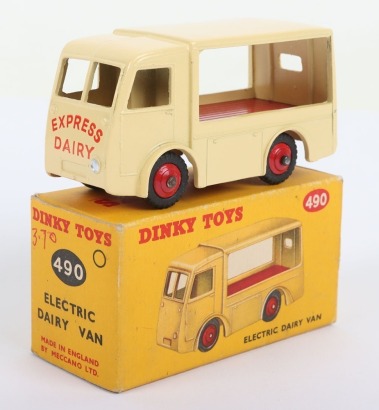 Dinky Toys 490 Electric Dairy Van