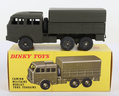 French Dinky 818 Berliet 6x6 All-Terrain Military truck,