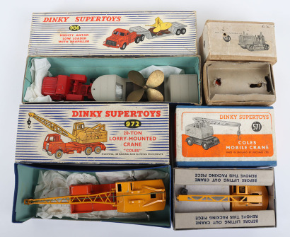 Four Boxed Dinky Toys Commercial Models