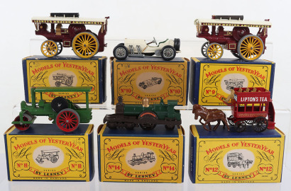 Six Boxed Matchbox Models of Yesteryear early issues