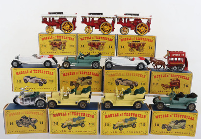 Matchbox Models of Yesteryear Earlier Picture Box Issues