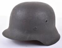 WW2 German M-42 Steel Combat Helmet