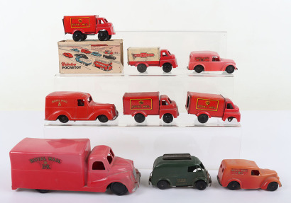 Nine Plastic Royal Mail/Post office Telephones Vans