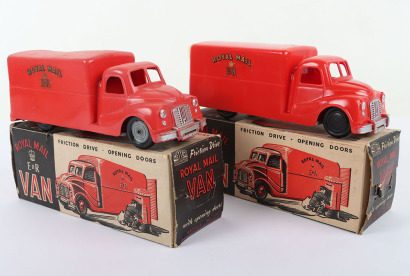 Two Mettoy Playthings Royal Mail Vans