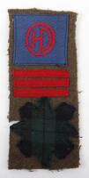 WW2 1st or 7th Battalion Black Watch 154th Brigade 51st Highland Division Battle Dress Combination Insignia