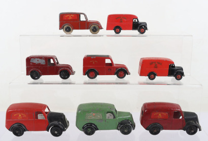 Five Charbens Royal Mail Delivery Vans