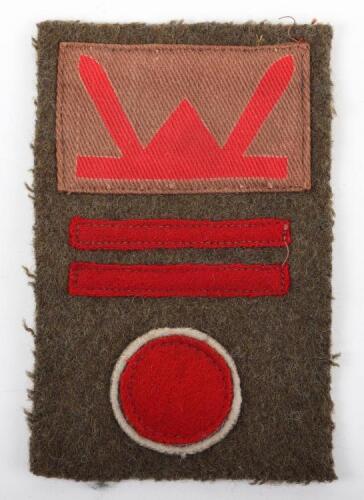 WW2 British 1st East Lancashire Regiment 158th Brigade 53rd Infantry Division Combination