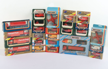A Quantity of Royal Mail Matchbox Superfast Models