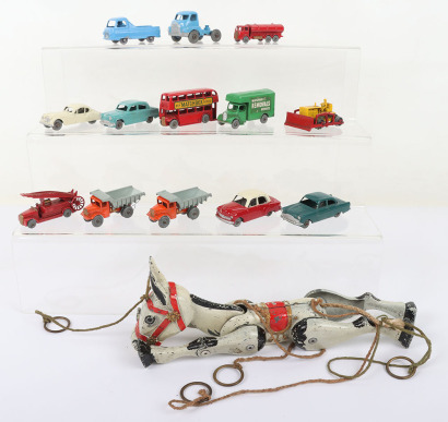 Twelve Unboxed Matchbox Moko Lesney Models