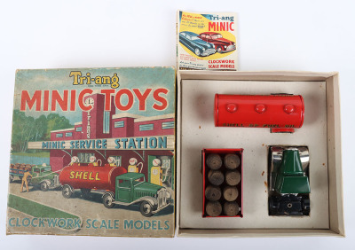 Scarce Boxed Tri-ang Minic Presentation Set No. A Clockwork Scale Models