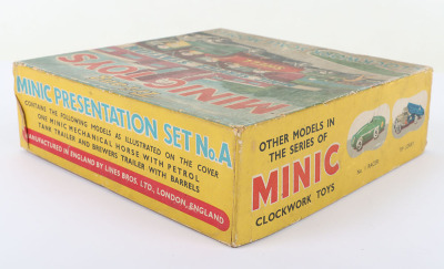 Scarce Boxed Tri-ang Minic Presentation Set No. A Clockwork Scale Models - 6