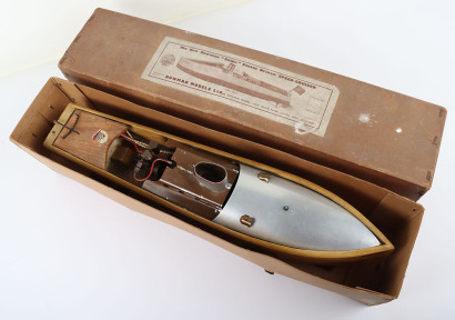 Boxed Bowman Models of Luton &lsquo;Snipe&rsquo; live steam Speed-Cruiser