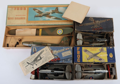 Four Boxed Frog Aircraft