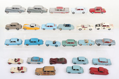 A Quantity of Unboxed Dinky Toys Cars