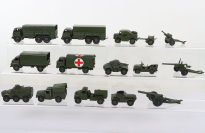Quantity of Unboxed Dinky Toys Military Models