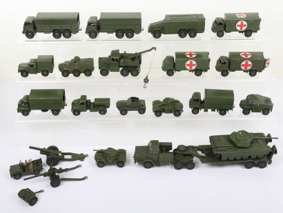 Quantity of Unboxed Dinky Toys Military Models