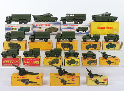Boxed Dinky Toys Military Models