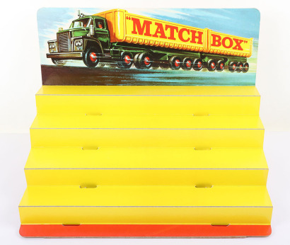 Matchbox King Size Card Shop Counter Display