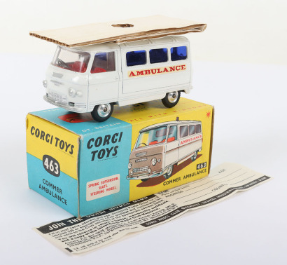 Vintage Corgi Toys 463 Commer Ambulance