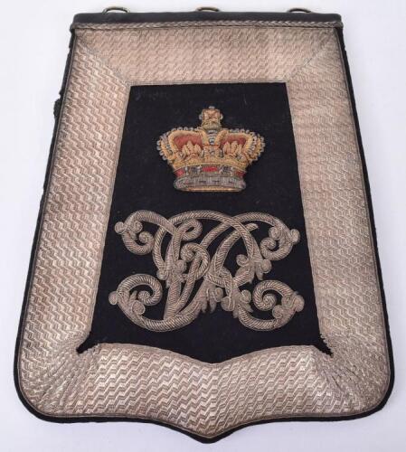 Victorian Derbyshire Yeomanry Officers Full Dress Sabretache