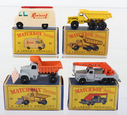 Four Boxed Matchbox Lesney Regular Wheels Models