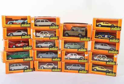 Nineteen Solido Gam2 Boxed Models
