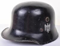 WW2 German Fire Service Helmet