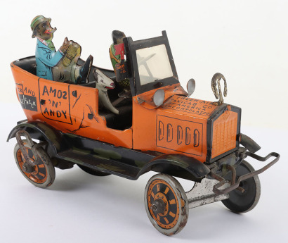 Marx (New York USA) Tinplate Clockwork Amos N Andy Fresh Air Taxicab