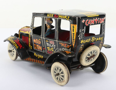 Marx (USA) Tinplate Clockwork Old Jalopy - 5