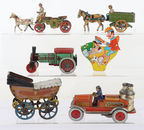German tinplate Penny toys