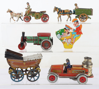 German tinplate Penny toys