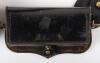 Victorian First Surrey Rifles Officers Cross Belt & Pouch Set - 10