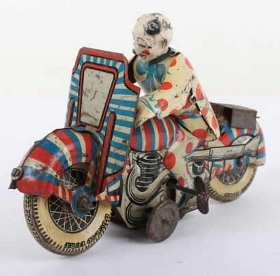 Mettoy (Gt Britain) Clown 1st Prize Motorcycle