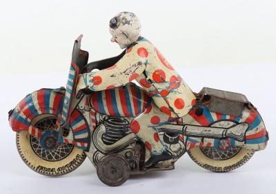 Mettoy (Gt Britain) Clown 1st Prize Motorcycle - 4