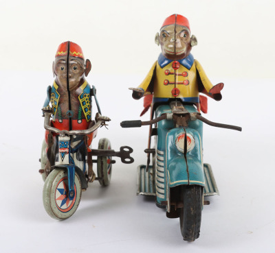 Gama 125 (US-Zone Germany) Acrobatic Monkey on Motorcycle - 2