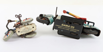 Gama 125 (US-Zone Germany) Acrobatic Monkey on Motorcycle - 5