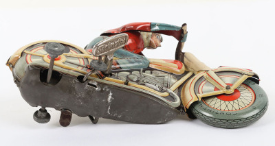 Technofix Tinplate Motorcycle - 7