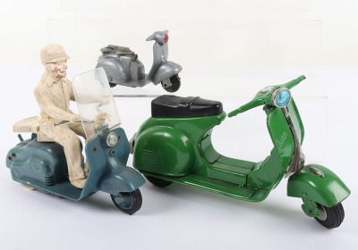 Bandai (Japan) Vespa GS Tinplate Scooter - 2