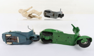 Bandai (Japan) Vespa GS Tinplate Scooter - 3
