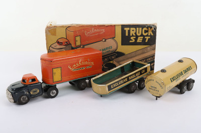 Alps (Japan) Tinplate Truck Set - 2