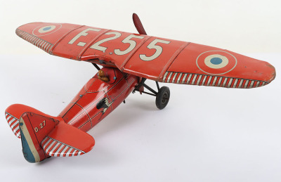 A JEP Clockwork Tinplate High-Wing Monoplane - 4