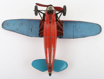 A JEP Clockwork Tinplate High-Wing Monoplane - 7