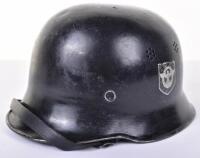 WW2 German Fire Police Helmet