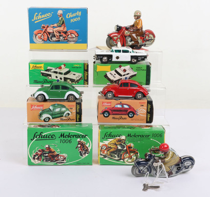 Schuco 1006 & 1005 Re issues Motorcycles
