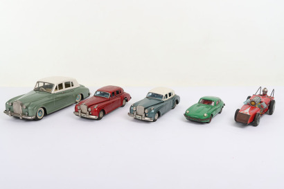 Five Tinplate Toy Cars